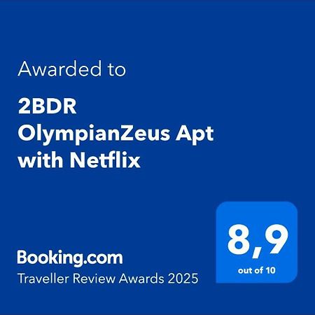 2Bdr Olympianzeus Apt With Netflix Atina Dış mekan fotoğraf